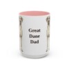 great-dane-mug-dad-pink-3 15oz Great Dane Dog Dad Mug, Vintage Sketch Coffee Mug, Dog Dad Gift
