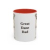 11oz Great Dane Dog Dad Mug, Vintage Sketch Coffee Mug, Dog Dad Gift