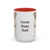 great-dane-mug-dad-red-3 15oz Great Dane Dog Dad Mug, Vintage Sketch Coffee Mug, Dog Dad Gift