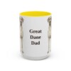 great-dane-mug-dad-yellow-3 15oz Great Dane Dog Dad Mug, Vintage Sketch Coffee Mug, Dog Dad Gift