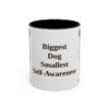 11oz Funny Great Dane Mug, Biggest Dog Smallest Self-Awareness, Vintage Dog Coffee Mug, Dog Lover Gift
