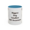 11oz Funny Great Dane Mug, Biggest Dog Smallest Self-Awareness, Vintage Dog Coffee Mug, Dog Lover Gift