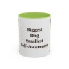 11oz Funny Great Dane Mug, Biggest Dog Smallest Self-Awareness, Vintage Dog Coffee Mug, Dog Lover Gift