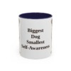 11oz Funny Great Dane Mug, Biggest Dog Smallest Self-Awareness, Vintage Dog Coffee Mug, Dog Lover Gift