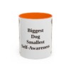 11oz Funny Great Dane Mug, Biggest Dog Smallest Self-Awareness, Vintage Dog Coffee Mug, Dog Lover Gift
