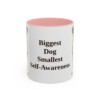 11oz Funny Great Dane Mug, Biggest Dog Smallest Self-Awareness, Vintage Dog Coffee Mug, Dog Lover Gift
