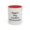 11oz Funny Great Dane Mug, Biggest Dog Smallest Self-Awareness, Vintage Dog Coffee Mug, Dog Lover Gift