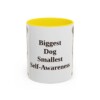 11oz Funny Great Dane Mug, Biggest Dog Smallest Self-Awareness, Vintage Dog Coffee Mug, Dog Lover Gift