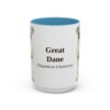 15oz Great Dane Latin Mug, Great Dane, Vintage Dog Coffee Mug, Dog Lover Gift