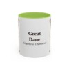 11oz Great Dane Latin Mug, Great Dane, Vintage Dog Coffee Mug, Dog Lover Gift
