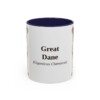 11oz Great Dane Latin Mug, Great Dane, Vintage Dog Coffee Mug, Dog Lover Gift