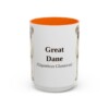 15oz Great Dane Latin Mug, Great Dane, Vintage Dog Coffee Mug, Dog Lover Gift