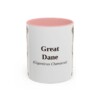 11oz Great Dane Latin Mug, Great Dane, Vintage Dog Coffee Mug, Dog Lover Gift