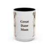 15oz Great Dane Dog Mom Mug, Vintage Sketch Coffee Mug, Dog Mom Gift