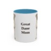 11oz Great Dane Dog Mom Mug, Vintage Sketch Coffee Mug, Dog Mom Gift