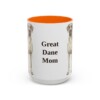 15oz Great Dane Dog Mom Mug, Vintage Sketch Coffee Mug, Dog Mom Gift