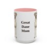 15oz Great Dane Dog Mom Mug, Vintage Sketch Coffee Mug, Dog Mom Gift