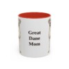 11oz Great Dane Dog Mom Mug, Vintage Sketch Coffee Mug, Dog Mom Gift