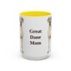 15oz Great Dane Dog Mom Mug, Vintage Sketch Coffee Mug, Dog Mom Gift