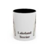 lakeland-terrier-mug-black-front-3 11oz Lakeland Terrier Mug, Vintage Dog Portrait Coffee Mug, Dog Lover Gift