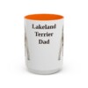 lakeland-terrier-mug-dad-orange-3 15oz Lakeland Terrier Dog Dad Mug, Vintage Sketch Coffee Mug, Dog Dad Gift