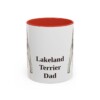 11oz Lakeland Terrier Dog Dad Mug, Vintage Sketch Coffee Mug, Dog Dad Gift