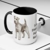 15oz Funny Lakeland Terrier Mug, Lake District's Pocket Rocket, Vintage Dog Coffee Mug, Dog Lover Gift