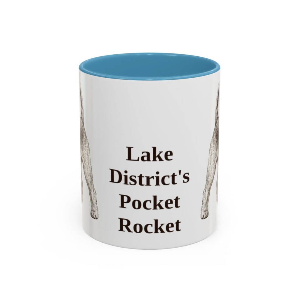 lakeland-terrier-mug-humor-light-blue-1 11oz Funny Lakeland Terrier Mug, Lake District's Pocket Rocket, Vintage Dog Coffee Mug, Dog Lover Gift