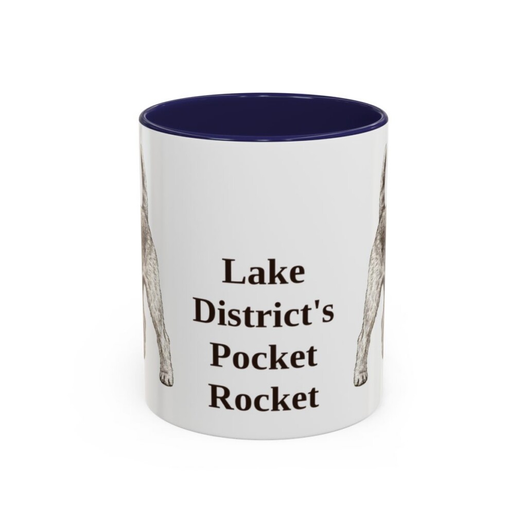 lakeland-terrier-mug-humor-navy-1 11oz Funny Lakeland Terrier Mug, Lake District's Pocket Rocket, Vintage Dog Coffee Mug, Dog Lover Gift