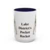 15oz Funny Lakeland Terrier Mug, Lake District's Pocket Rocket, Vintage Dog Coffee Mug, Dog Lover Gift