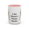 15oz Funny Lakeland Terrier Mug, Lake District's Pocket Rocket, Vintage Dog Coffee Mug, Dog Lover Gift