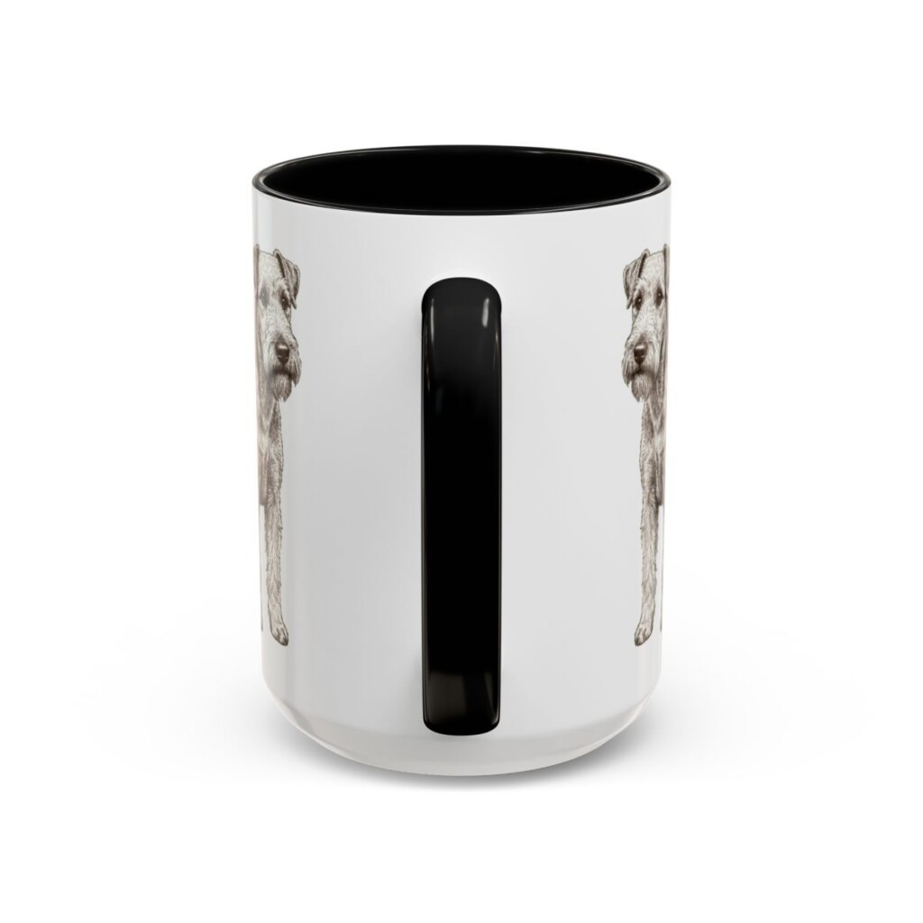 15oz Lakeland Terrier Latin Mug, Lakeland Terrier, Vintage Dog Coffee Mug, Dog Lover Gift
