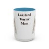 15oz Lakeland Terrier Dog Mom Mug, Vintage Sketch Coffee Mug, Dog Mom Gift