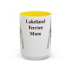15oz Lakeland Terrier Dog Mom Mug, Vintage Sketch Coffee Mug, Dog Mom Gift