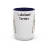 15oz Lakeland Terrier Mug, Vintage Dog Portrait Coffee Mug, Dog Lover Gift