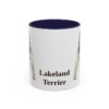 lakeland-terrier-mug-navy-3 11oz Lakeland Terrier Mug, Vintage Dog Portrait Coffee Mug, Dog Lover Gift