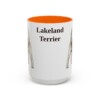 15oz Lakeland Terrier Mug, Vintage Dog Portrait Coffee Mug, Dog Lover Gift