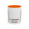 lakeland-terrier-mug-orange-3 11oz Lakeland Terrier Mug, Vintage Dog Portrait Coffee Mug, Dog Lover Gift