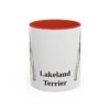 lakeland-terrier-mug-red-3 11oz Lakeland Terrier Mug, Vintage Dog Portrait Coffee Mug, Dog Lover Gift