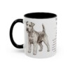 lakeland-terrier-mug-writeup-black-left-1 11oz Lakeland Terrier Mug, Illustrated Dog Breed Facts Coffee Mug, Vintage Dog Keepsake Gift