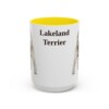 15oz Lakeland Terrier Mug, Vintage Dog Portrait Coffee Mug, Dog Lover Gift