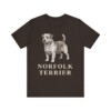 Norfolk Terrier Shirt, Vintage Dog Sketch Tee, Dog Lover Gift