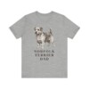 Norfolk Terrier Dad Shirt | Vintage Dog Sketch Tee | Dog Dad Gift | Norfolk Terrier Lover