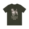 Norfolk Terrier Dad Shirt | Vintage Dog Sketch Tee | Dog Dad Gift | Norfolk Terrier Lover