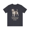 Norfolk Terrier Dad Shirt | Vintage Dog Sketch Tee | Dog Dad Gift | Norfolk Terrier Lover