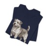 Norfolk Terrier Dad Shirt | Vintage Dog Sketch Tee | Dog Dad Gift | Norfolk Terrier Lover