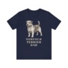 Norfolk Terrier Dad Shirt | Vintage Dog Sketch Tee | Dog Dad Gift | Norfolk Terrier Lover