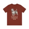 Norfolk Terrier Dad Shirt | Vintage Dog Sketch Tee | Dog Dad Gift | Norfolk Terrier Lover