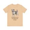 Norfolk Terrier Dad Shirt | Vintage Dog Sketch Tee | Dog Dad Gift | Norfolk Terrier Lover