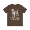 Norfolk Terrier Shirt, Vintage Dog Sketch Tee, Dog Lover Gift